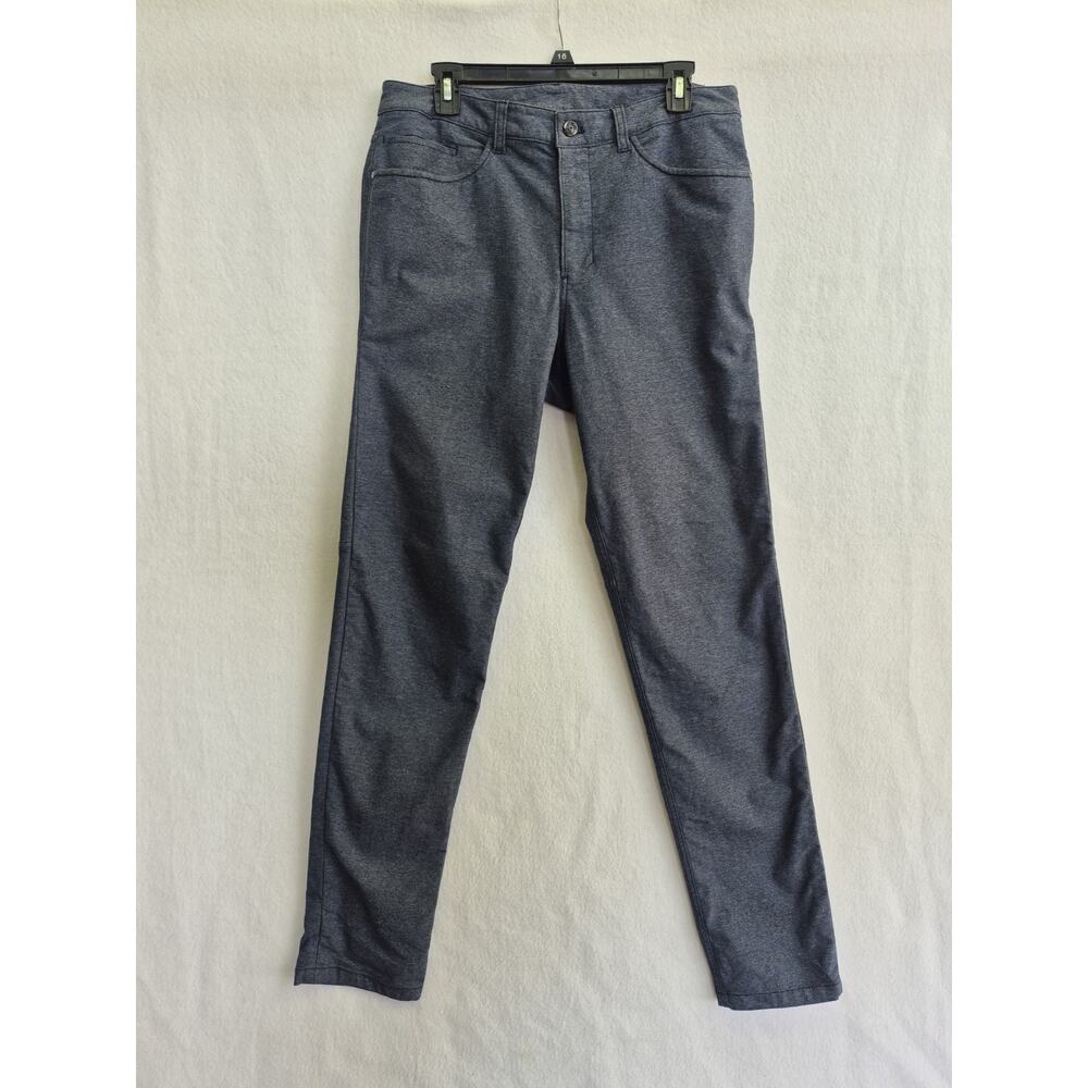 Lululemon Men’s ABC Slim Tech Canvas Pants 32x32 Defect Button